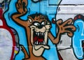 Taz from Looney Tunes Tasmanische Teufel graffiti Lisbon