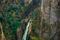 Tazi Canyon Bilgelik Vadisi in Manavgat, Antalya, Turkey. Amazing landscape, cliff and valley