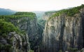 Tazi Canyon Wisdom Valley or Bilgelik Vadisi in Manavgat, Antalya, Turkey. Great valley