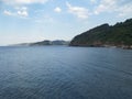 Tazones village port of Asturias in Spain. Europe. Horizontal photography.