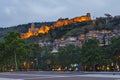 Tbilisi at dusk