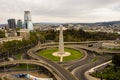 TBILISI, GEORGIA - Apr 05, 2020: Tbilisi on Lockdown from a pandemic in May 2020 Royalty Free Stock Photo