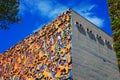 Tbilisi, Georgia - 19 April, 2017: Building facade of Auditorium of the industrial technical college at David