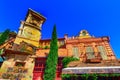 Tower at Marionette Theatre square in Tbilisi, Georgia Royalty Free Stock Photo