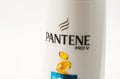 TBILISI, GEORGIA- April 18, 2020:Pantene pro-v famous shampoo bottle on white