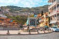 13.04.2018 Tbilisi, Georgia - Architecture of the Old Town of Tb Royalty Free Stock Photo