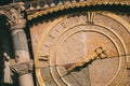 Tbilisi, Georgia. Close Up Details Of Famous Rezo Gabriadze Marionette Theater Clock Tower On Old City. Puppet Theater