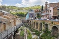 Abanotubani, ancient district of Tbilisi, Georgia, known for its sulfuric baths Royalty Free Stock Photo