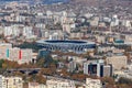 Tbilisi, Georgia - 23 November, 2020: Aerial view of Boris Paichadze Dinamo Arena