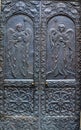Carved door of the Patriarchate of Georgia
