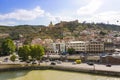 Tbilisi, Georgia. 15.08.2018 Panorama of Tbilisi. Narikala and St Nicholas church