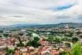 Tbilisi, Georgia. Panoramic beautiful picture of Cityscape Of Summer Old