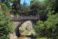 Tbilisi. Georgia. 02/06/2017 year. Little beautiful bridges