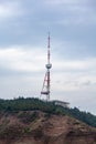 Tbilisi TV Broadcasting Tower On Mount Mtatsminda