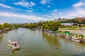 Tbilissi Kuri river cityscape Georgia Europe landmark