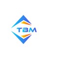TBM abstract technology logo design on white background. TBM creative initials letter logo concept Royalty Free Stock Photo