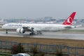 TC-JJG Turkish Airlines, Boeing 777-3F2ER YILDIZ Royalty Free Stock Photo