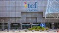 TCF Center is a convention center in downtown Detroit, formerly known as Cobo Hall. Royalty Free Stock Photo