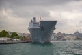 TCG Anadolu L-400 amphibious assault ship, Istanbul, Turkey