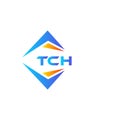 TCH abstract technology logo design on white background. TCH creative initials letter logo concept Royalty Free Stock Photo