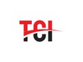 TCI Letter Initial Logo Design Vector Illustration Royalty Free Stock Photo