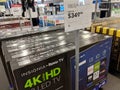 TCL and Insignia Roku TVs on display at Best Buy