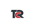 TCR, TRC Letter Unique and Professional Logo Design Royalty Free Stock Photo