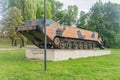 PTS transporter - monument to sappers