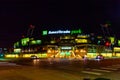 TD Ameritrade Park at Cuming Street Omaha Nebraska at night