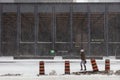 TD Bank Centre Snow Storm Canada Toronto Feb 12 2019