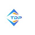 TDP abstract technology logo design on white background. TDP creative initials letter logo concept Royalty Free Stock Photo