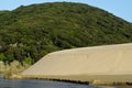 Te Paki Sand Dunes Royalty Free Stock Photo