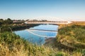 Te Rewa Rewa Bridge Reflection Royalty Free Stock Photo