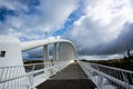 Te Rewa Rewa Bridge, New Zealand Royalty Free Stock Photo