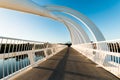 Te Rewa Rewa Bridge Walkway Royalty Free Stock Photo