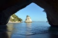 Te Whanganui-A-Hei (Cathedral Cove) Marine Reserve Royalty Free Stock Photo