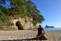 Te Whanganui-A-Hei (Cathedral Cove) Marine Reserve Royalty Free Stock Photo