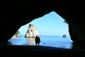 Te Whanganui-A-Hei (Cathedral Cove) Marine Reserve Royalty Free Stock Photo