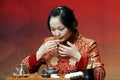 Tea art of China. Royalty Free Stock Photo