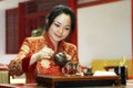 Tea art of China. Royalty Free Stock Photo