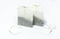 Tea bag isolated in white Royalty Free Stock Photo