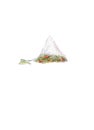 Tea bag pyramid, watercolor illustration Royalty Free Stock Photo