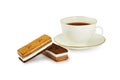 Tea Biscuits Royalty Free Stock Photo