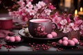 Tea Ceremonies and Assorted Tea Varieties. Showcase of Teapots and Beautiful Porcelain
