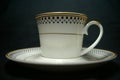 Tea china ceramic cup stand alone Royalty Free Stock Photo