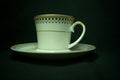 Tea china ceramic cup stand alone Royalty Free Stock Photo