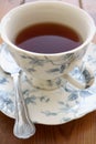 Tea in a china cup Royalty Free Stock Photo