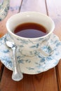 Tea in a china cup Royalty Free Stock Photo