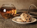Tea cookies Royalty Free Stock Photo