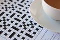 Tea and crossword